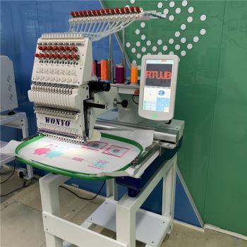 WONYO 1 ראש חולצות כובעים רקמה מכונת שנעשו על ידי שנזן Wanyang טכנולוגיה Co בע"מ Forgot Password?