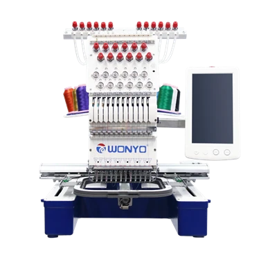 Wonyo Nova 12 Smart 12 Needles מכונת רקמה ממוחשבת